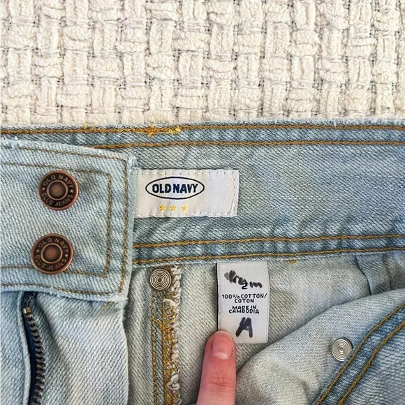 VINTAGE Y2K Old Navy Denim Mini Skirt - Picture 2 of 4